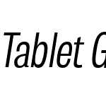 Tablet Gothic Comp