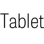 Tablet Gothic SemiCnd