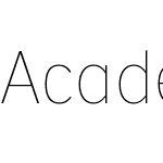 Academy Sans Condensed