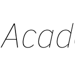 Academy Sans Condensed