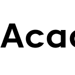 Academy Sans Expanded