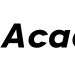 Academy Sans Expanded