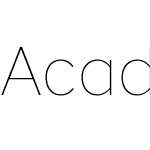 Academy Sans