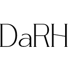 DaRH Regular Font family