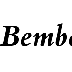 Bembo Book