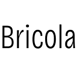 Bricolage Grotesque Condensed