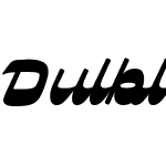 Dulblak Script