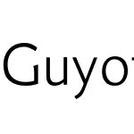Guyot Sans