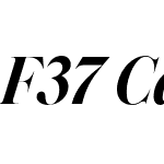 F37 Caslon Hairline