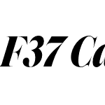 F37 Caslon Hairline