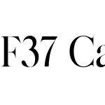 F37 Caslon Hairline