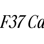 F37 Caslon Text