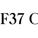 F37 Caslon Text