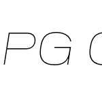 PG Grotesque