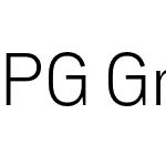 PG Grotesque