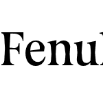 Fenul Condensed