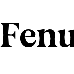 Fenul Condensed