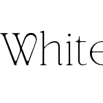 White Wisteria