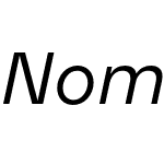 Nomos Sans