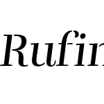 Rufina Stencil