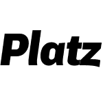 Platz Grotesk