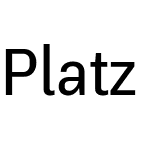 Platz Grotesk