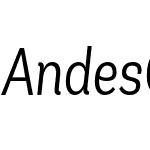 Andes Condensed