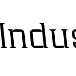 Industria Serif