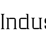 Industria Serif