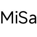 MiSans Latin VF