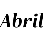 Abril Display