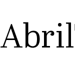 Abril Text