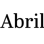 Abril Text