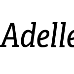 Adelle Condensed