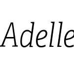 Adelle Condensed