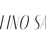 Fino Sans Title