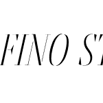 Fino Stencil Title