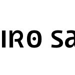 Iro Sans Unicase