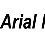 Arial Narrow