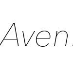 Avenir Next Hebrew