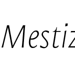 Mestiza Sans