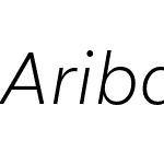 Aribau Grotesk