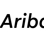 Aribau Grotesk