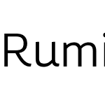 Rumiko Sans