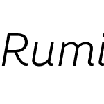 Rumiko Sans