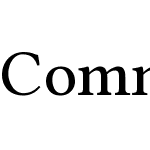 Common Serif