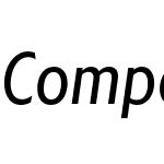 Compasso Condensed