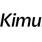 Kimura Sans Display