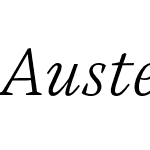 Austera Text