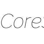 Core Sans A